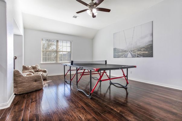 Game Room, Interior, Wood Texture Flooring