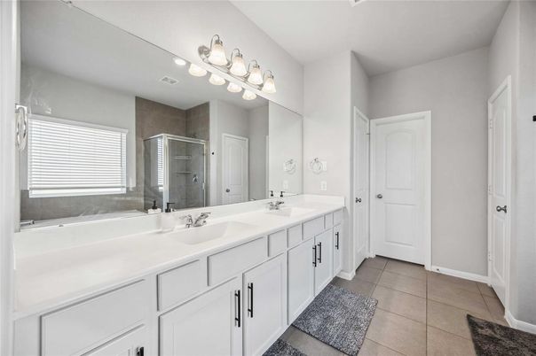 Bathroom, Dual Sink Vanities, Interior