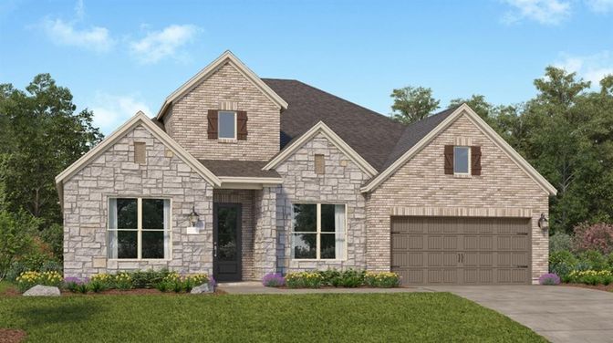 Attached, Exterior, Facade, Brick Facade, Brick Traditional