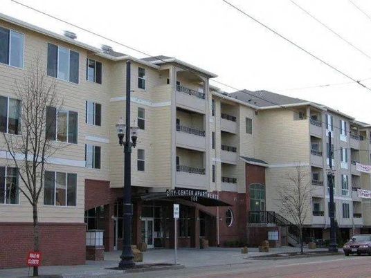 Exterior, Facade, Condo Building
