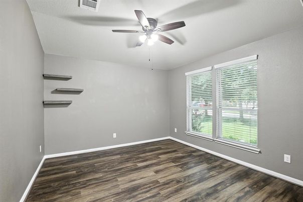 Empty room, Interior, Wood Texture Flooring