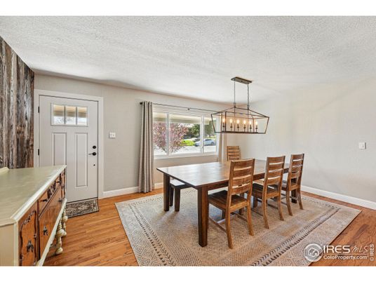 Chandelier, Dining room, Interior, Pendant Lights, Wood Texture Flooring