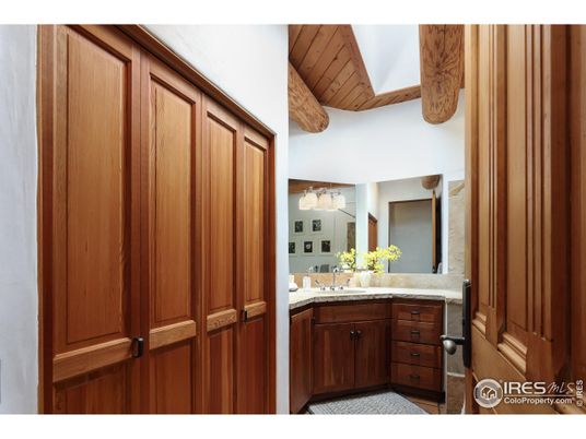 Bathroom, Interior, Wooden Beams, Wooden Ceilings