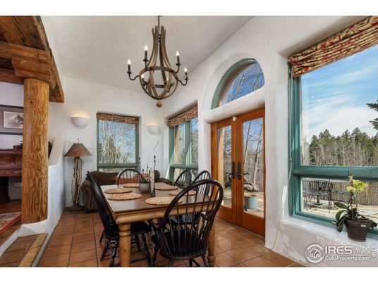 Chandelier, Dining room, Interior