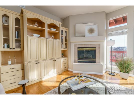 Fireplace, Interior, Wood Texture Flooring