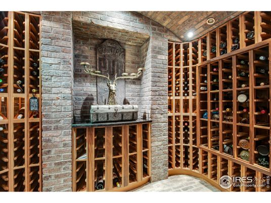 Interior, Stone Walls, Wine Storage