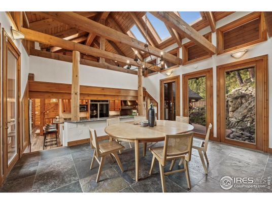 Dining room, Interior, Wooden Beams, Wooden Ceilings