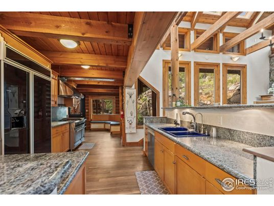 Interior, Kitchen, Wooden Beams, Wooden Ceilings, Wood Texture Flooring