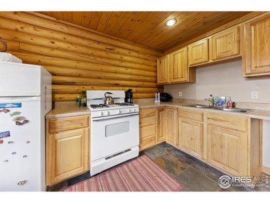 Interior, Kitchen, Recessed Lighting, Wooden Ceilings, Wooden Walls