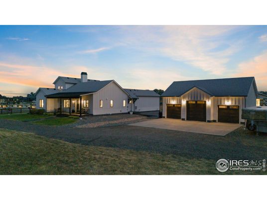 Attached, Backyard, Exterior, Facade, Farmhouse