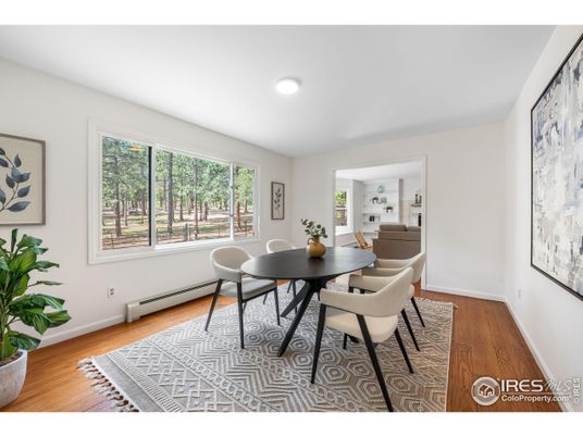 Dining room, Interior, Wood Texture Flooring