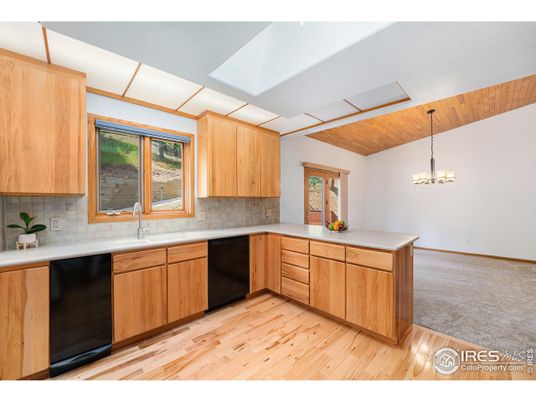 Chandelier, Interior, Kitchen, Pendant Lights, Wood Texture Flooring