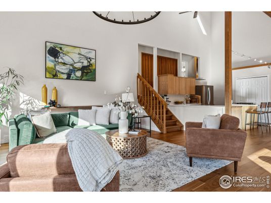Dining room, Interior, Kitchen, Living room, Wood Texture Flooring