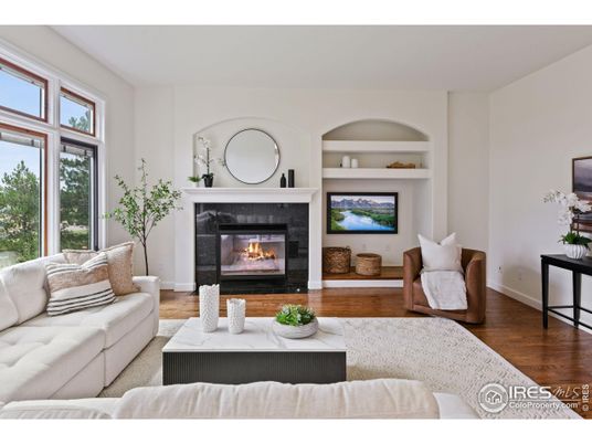 Fireplace, Interior, Living room, Wood Texture Flooring