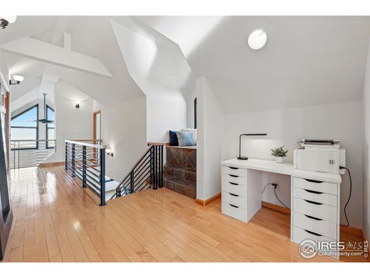 Home Office, Interior, Wood Texture Flooring