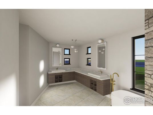 Bathroom, Interior, Pendant Lights