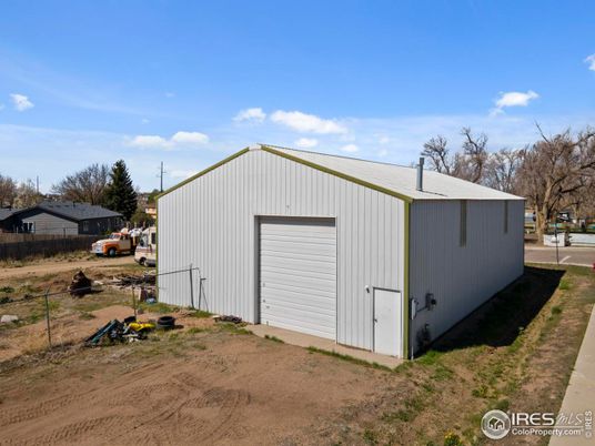 Backyard, Detached Garage, Exterior
