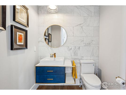 Bathroom, Interior, Marble Walls
