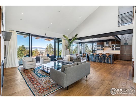 Dining room, Interior, Kitchen, Living room, Pendant Lights, Recessed Lighting, Wood Texture Flooring