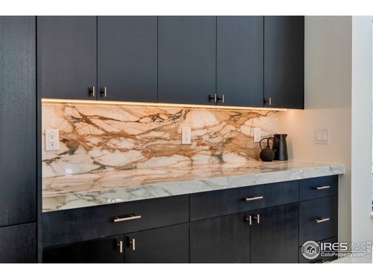 Interior, Kitchen, Marble Walls