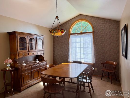 Dining room, Interior, Pendant Lights
