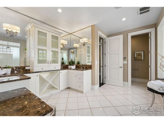 Bathroom, Chandelier, Interior, Recessed Lighting