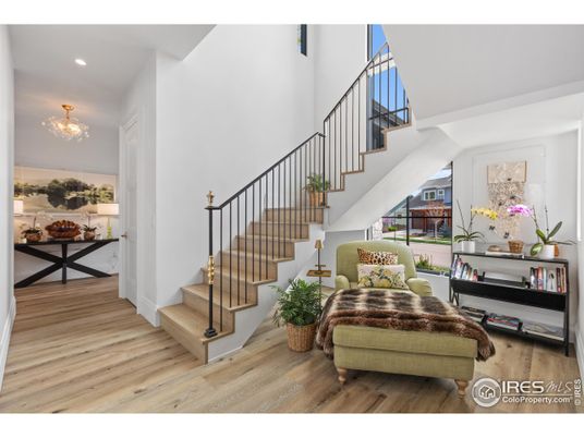 Chandelier, Interior, Recessed Lighting, Wood Texture Flooring