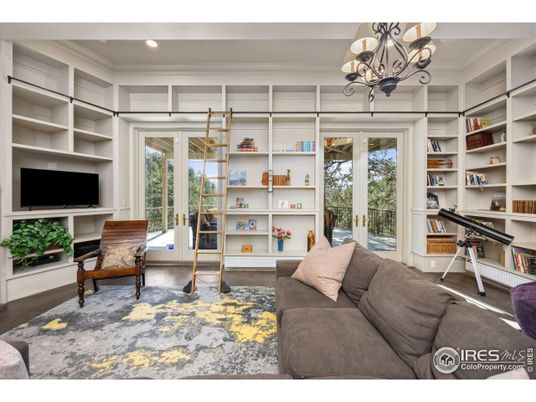 Chandelier, Interior, Living room, Recessed Lighting, Wood Texture Flooring