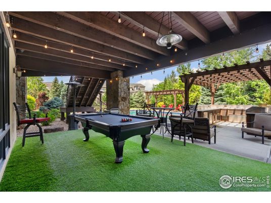 Backyard, Billiard Table, Exterior, Game Room