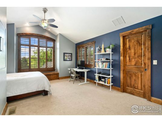 Bedroom, Home Office, Interior, Recessed Lighting