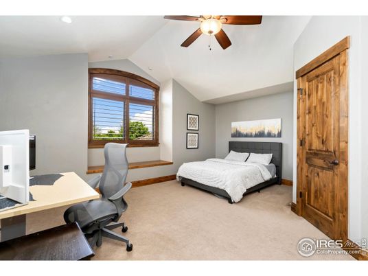 Bedroom, Home Office, Interior, Recessed Lighting