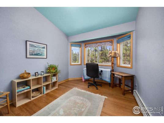 Home Office, Interior, Wood Texture Flooring