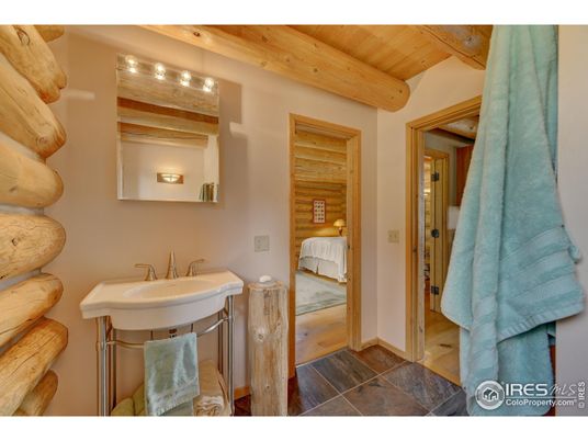 Bathroom, Interior, Wooden Beams, Wooden Ceilings
