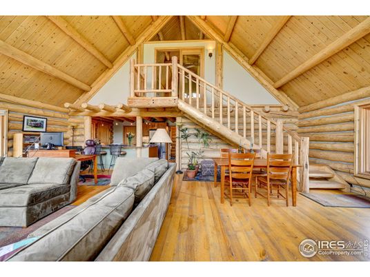 Dining room, Interior, Living room, Wooden Beams, Wooden Ceilings, Wood Texture Flooring, Wooden Walls