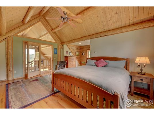 Bedroom, Interior, Wooden Beams, Wooden Ceilings, Wood Texture Flooring