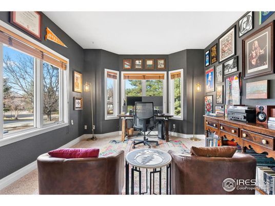 Home Office, Interior, Living room
