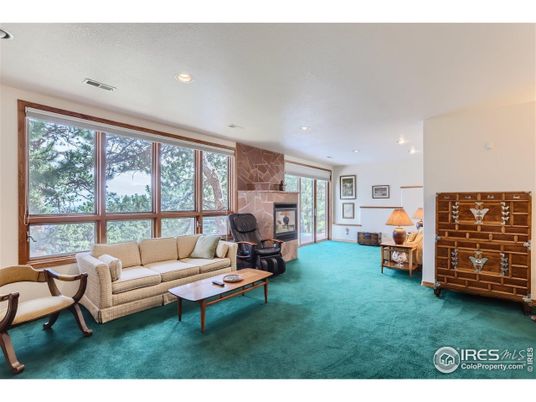 Fireplace, Interior, Living room, Recessed Lighting