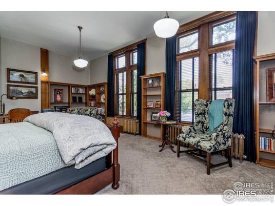 Bedroom, Interior, Pendant Lights