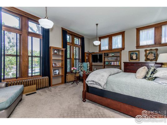 Bedroom, Interior, Pendant Lights