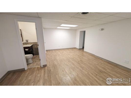 Bathroom, Interior, Recessed Lighting, Wood Texture Flooring