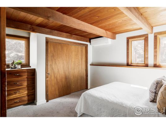 Bedroom, Interior, Wooden Beams, Wooden Ceilings