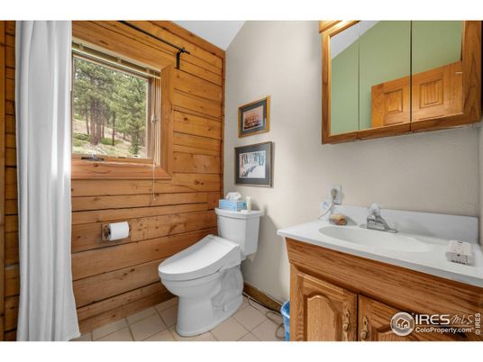 Bathroom, Interior, Wooden Walls