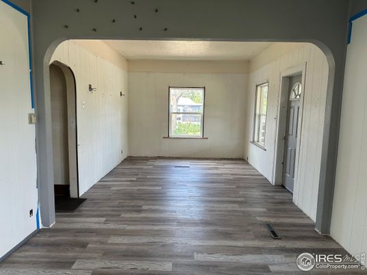 Empty room, Interior, Wood Texture Flooring