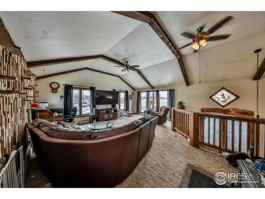Interior, Living room, Wooden Beams