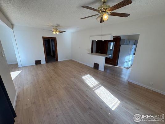 Empty room, Interior, Wood Texture Flooring