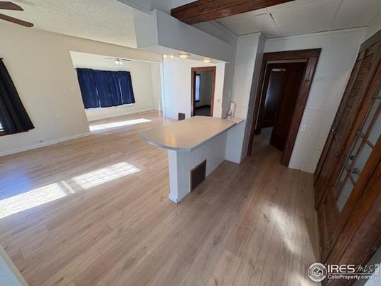 Empty room, Interior, Wood Texture Flooring