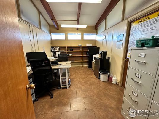 Home Office, Interior, Wooden Beams