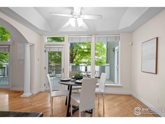 Dining room, Interior, Wood Texture Flooring