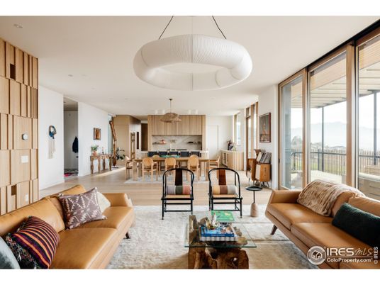 Dining room, Interior, Kitchen, Living room, Pendant Lights, Recessed Lighting, Wood Texture Flooring