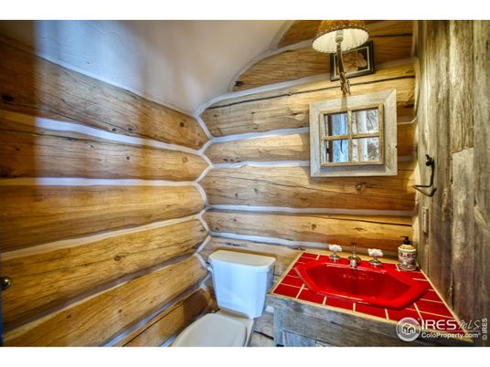 Bathroom, Interior, Wooden Walls